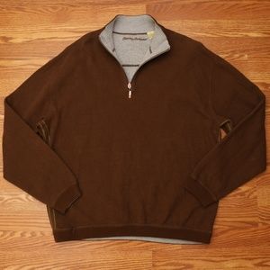*SOLD* Tommy Bahama 1/4 Zip Pullover Sweater Mens